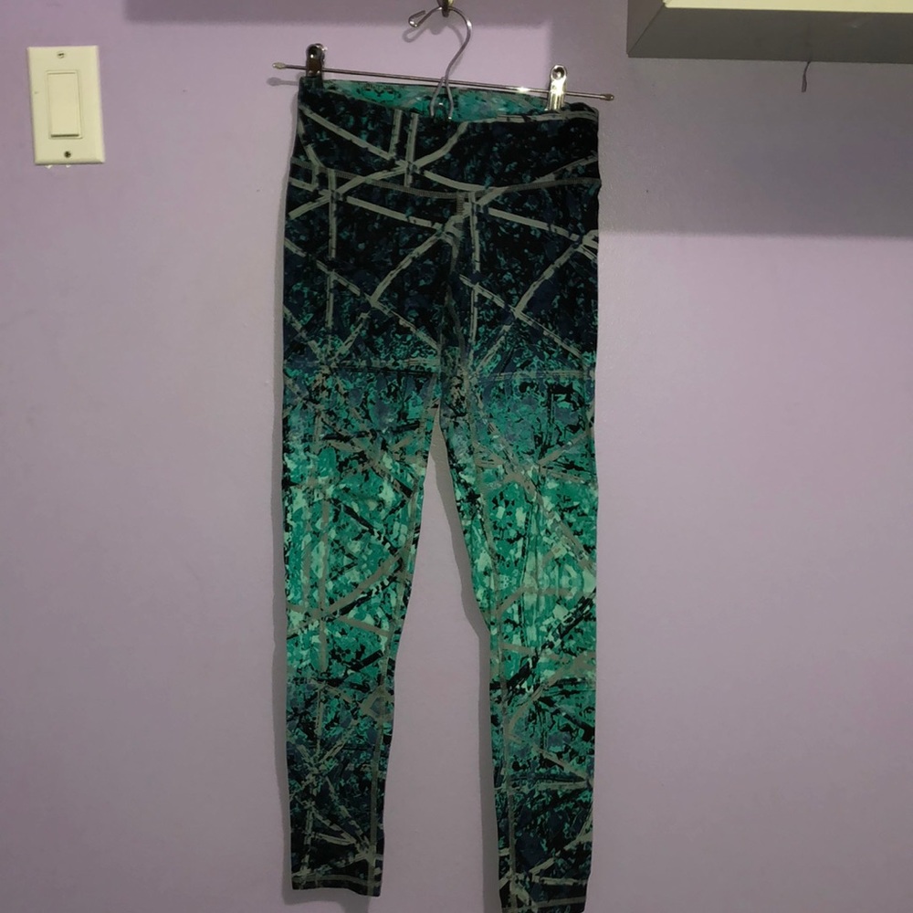 Danskin Green/Blue Leggings